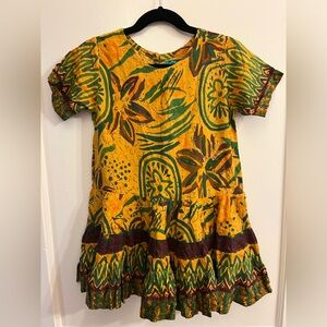 Rainbow-Jo Maui Hawaii Kids Dress Size Medium New